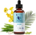 Kind + kind Cat Ear Cleaner - Cat Ear Drops, Vet Ear Solution, Eliminates Wax, Odor dan Itchy Irritation, Cat Ear Cleaner Solution, Natural Pet Grooming - Dibuat di USA