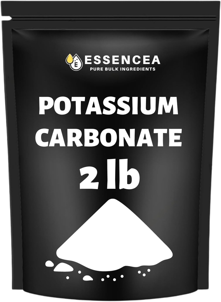 Potassium Karbonate 2lb oleh Essencea Pure Bulk Ingreations 124; 100% Powder Potasium Murni untuk Tanaman dan Suplemen (32 Ounces)