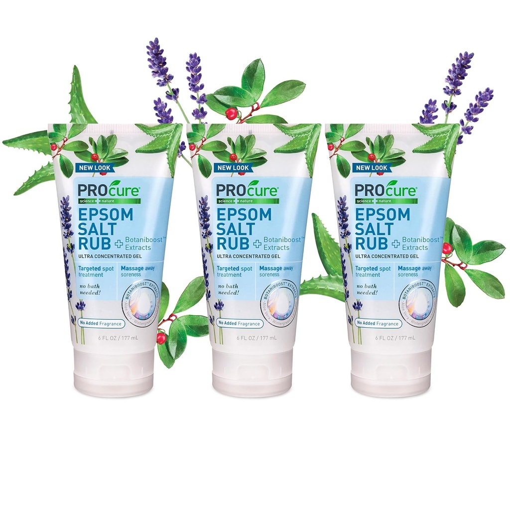 Dapatkan Epsom Salt Gel - 3 Pack