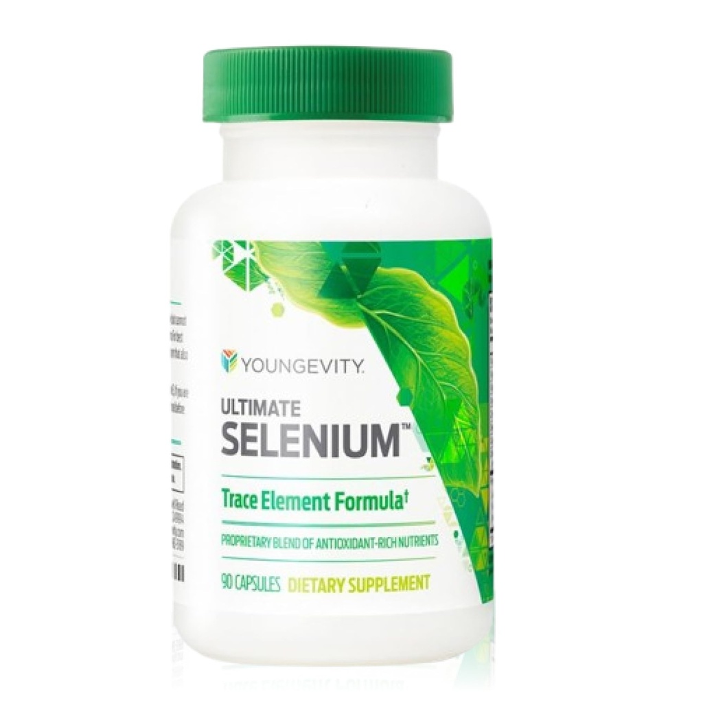 "Selenium + Kofaktor Umur Muda" - "Suplemen Mineral Terbesar" untuk Dukungan Imunitas, Pertahanan Antioksidant, Fungsi Thyroid, dan Kesehatan Seluler (I-seleomethionine) - (90 Capsules)