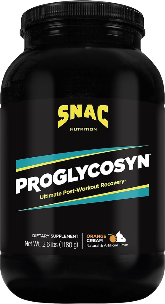 SNAC Proglycyn Ultimate Post Recout Formula, Orange Cream, 2.6 Pounds