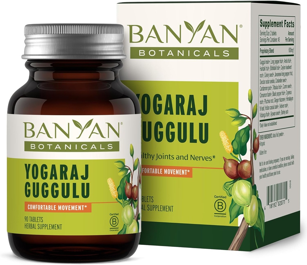 Botyan Botanicals Yogaraj Guggulu - Organik Bersama Suppport-Nya