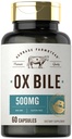 Carlyle Ox Bile Supplement 500 mg 124; 60 Capsules 12.4; Enzymes Digetical 124; Non-GMO & Gluten Free 124; oleh Herbage Farmstead