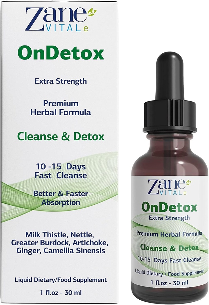 Zane OnDetox = 10 - 15 Days Fast Cleanse dan Dupport: