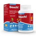 Redd Remedies, Gouch!, Suplemen untuk Levels Joints dan Uric Acid, Mendorong Respon Inflamatory Sehat, Tart Cherry & Quercetin, 120 Fegan Capsules