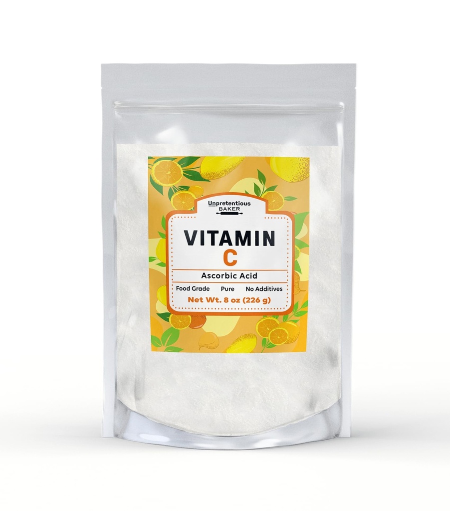 Vitamin C Powder Baker Accorbic Acid, Tas Yang Dapat Dihidupkan
