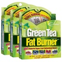 Applied Nutrition Green Tea Burner - 30 Liquid Soft- Gels, Paket 3 - Meningkatkan Pembakaran Calorie & Supplies Antioksidan Kuat - 45 Total Hamba