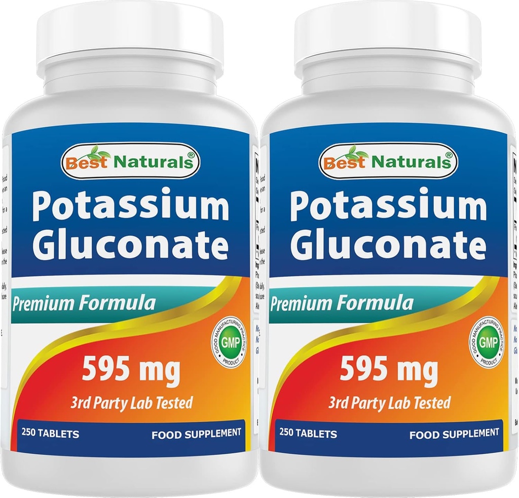 Terbaik Potassium Gluconate 595 mg 250 tablet (250 Cacah 2)
