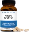 AREDS Booster yang berbeda Formula Daripada AREDS 2 = 124; Berisi Resveratrol, Quercetin, & Green Tea Extract 126; Antioksidants 124; 30 Count