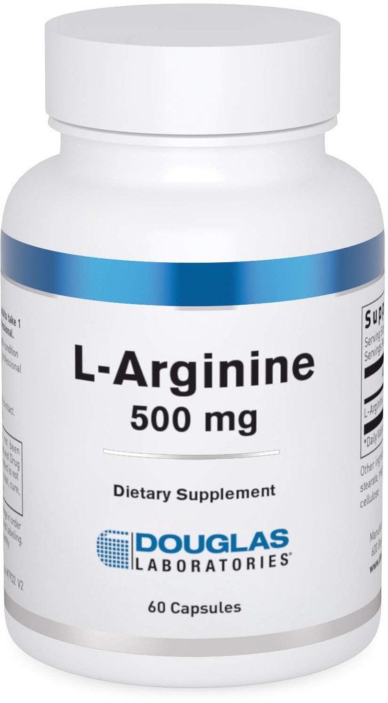 Laboratorium Douglas L- Arginine (500 mg.) Aversatile Amino Acid 124; 60 Capsules