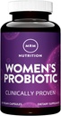 MRM Nutrection Women 124; Intestal + Ammune Health 124; Pregnance + postmorts 124; Clinical Proven 124; 25 Milyar Cells 124; Good Bacteria for Gut Health 124; Shelf Stabil 124; 30