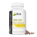 Jiva Botanicals Premium Shilajit Supplement 700 mg - Shilajit Capsules Ekstrak dengan Mineral, Fulvic / Humic Acid for Immune Dukungan & Noal Digeestion Health - 120 Vegan Capsule (Paket 1)