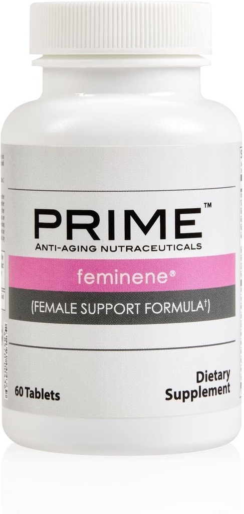 Dukungan Perempuan Feminene, Membantu Mengurangi Flashes Hot & Night Sweets Yang Terkait Menopause, Membantu Stabilisasi Mood 124; Prime oleh Pasar Amerika (30 Pelayan)