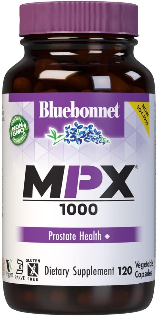 BlueBonnet MPX 1000 Prostate Dukungan Tambahan, 120 Cacah
