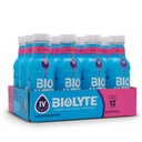 BIOLYTE Electrolite Drink - Doctor- Formulated Hidration Drink, Electrolytes Water, Kemotherapy Must Haves for Women & Men, Rehydration IV Liquid in a Bottle - Fruit Punch Punch, 16 Fl Oz (12 Pack)