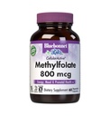 BlueBonnet Nutrition CellularActive Methylfolat 800 mcg - Formulated with Quatrefolic - for Energy, Mood, and Prenatal Health - Vegan, Gluten- Free, Non-GMO, and Kosher - 60 Capsules - 60 Servis