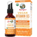 MaryRuth Organics Vitamin D USDA Organic 124; VIT D3 Liquid 124; Sugar Free Expane 124; Liquid VIT D Spray Imune Dukungan untuk Anak-anak & Anak-anak & Anak-anak Kesehatan Tulang 124; Vegan 124; Gluten Gratis 124; Non-GMO 124; 30 Servings