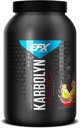 EFX Sports Karbolyn Energy 124; Performance Carbohydrate Powder + Caffeine 124; Carb Load & Energize 14; 250mg Caffeine 124; Sugar Free Servings 124; 36 Servings (Fruit Punch)