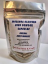 Moringa Oleifera Malungay Powder Capsules - Non GMO - All Natural Herbal Supplemen (100)