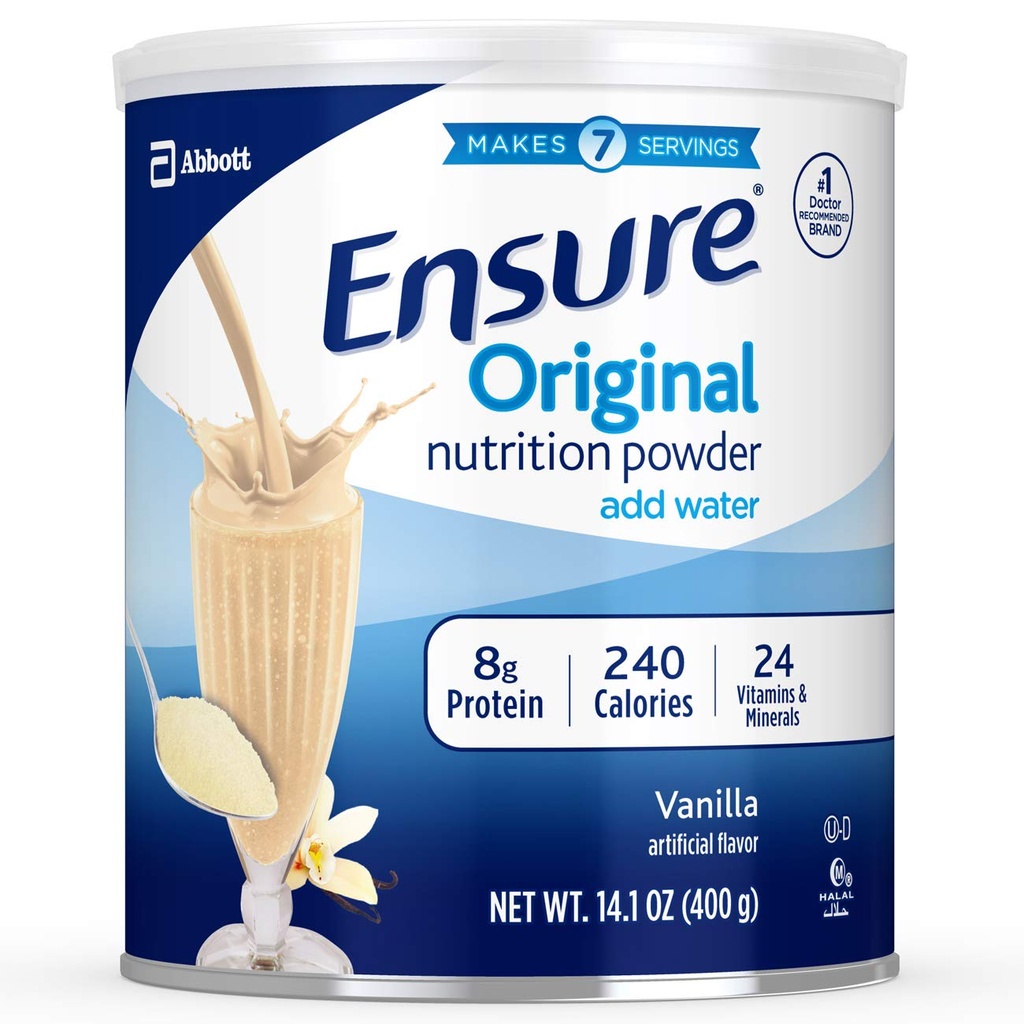 Pastikan Powder Nutrition Asli, Ounces 14 Vanilla (Pack Nilai 4)