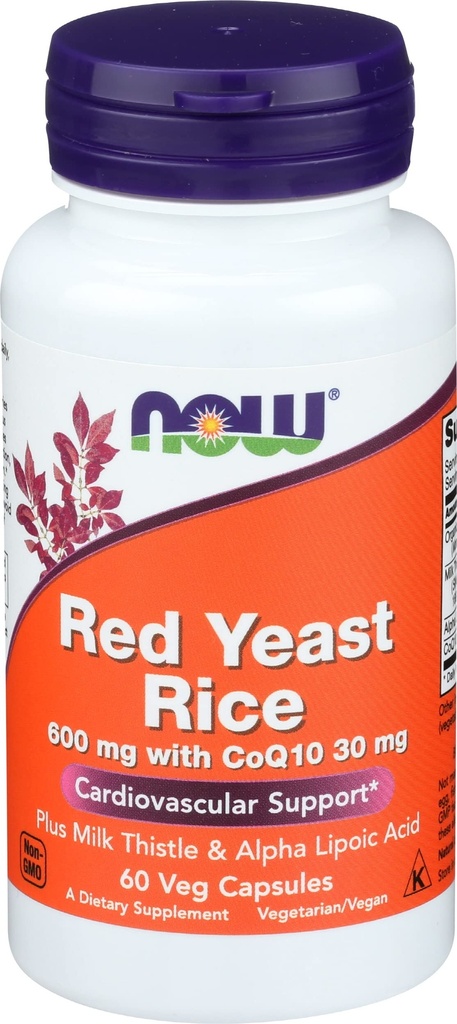 Sekarang Foods Red Yeast Rice600 Wcoq10 60v, 60 CT