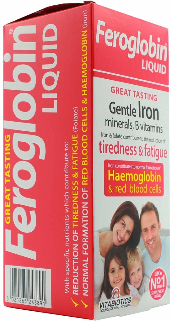 Vitabotics Original Feroglobin 200Ml (2 Pack)