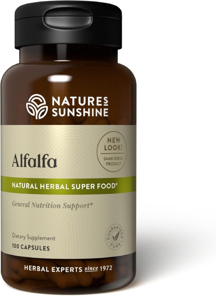 Nature 's Sunshine Alfalfa, 100 Kapsul