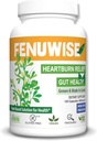 Suplemen Asam Relief Fenugreek Fiber untuk Acid - Suplemen Diet Premium Vegan Mendukung Kesehatan Digetical, 120 Cacah