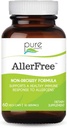 Tambahan Dukungan Alergi Natural Bebas oleh Lab Essence Murni - Pil Drowsy untuk Sinus dan Alergi Kesehatan Nasal dengan Enzymes dan Herbs - 60 Capsules