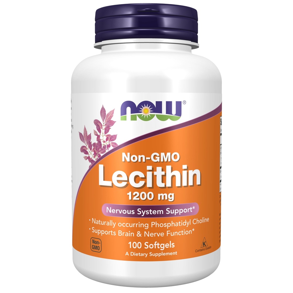 Suplemen SEKARANG, Leci 1200 mg dengan alami terjadi Porfatidyl Chooline, 100 Softgels