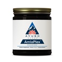 Ayush Herbs AmlaPlex - Amla Jam, Chyawanprash untuk Dukungan Ammune & Kesehatan Digetical, Chyavanprash, India Honey Jam dengan Amla, Ashwagandha - 106 oz Jar (1 Count)