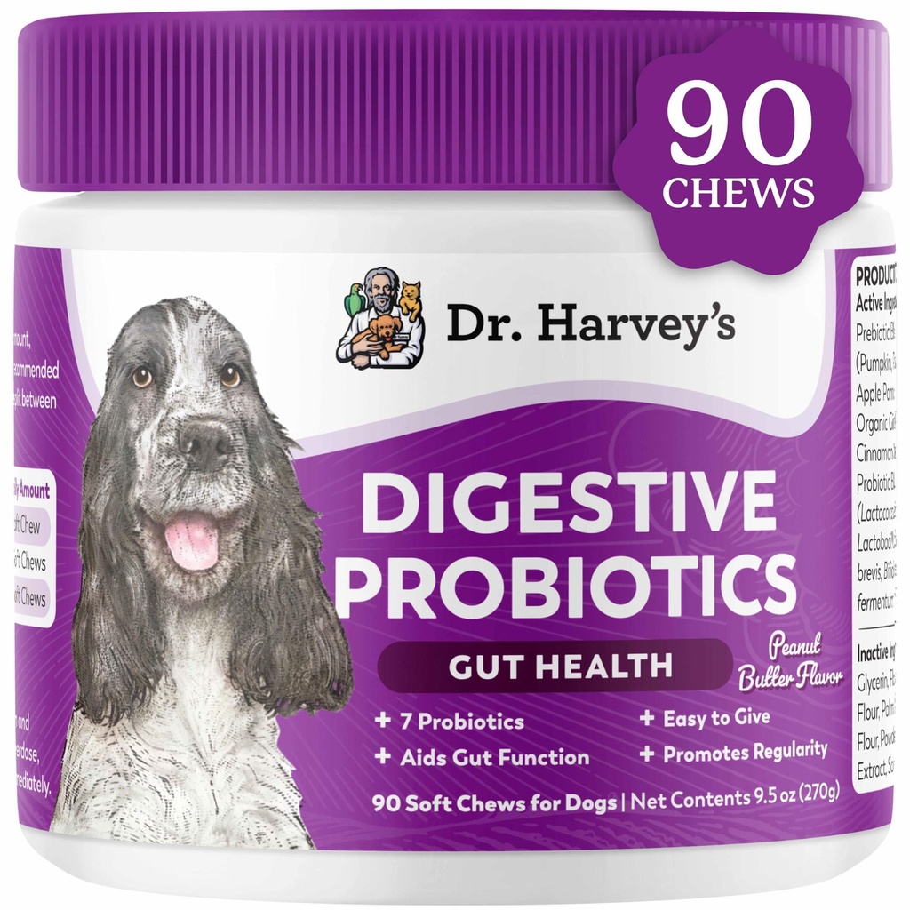 Probiotik Lembut Dr. Harvey 's Digetical Soft Chews (90 Chews)
