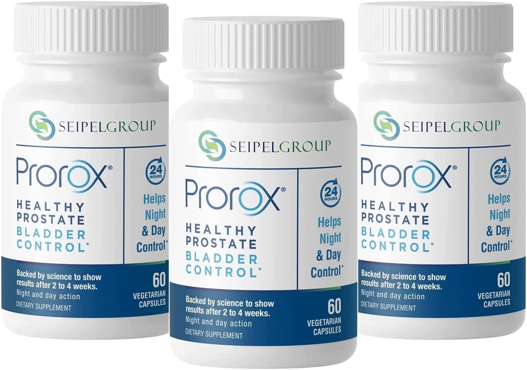 Kontrol Prostat Bladder Sehat, Suplemen Prostat untuk Pria, Mendukung Prostat Sehat dan Bladder Kesehatan, Berisi Saw Palmetto, Kabupaten Reduces, 60 Vegetarian Capsules (180)