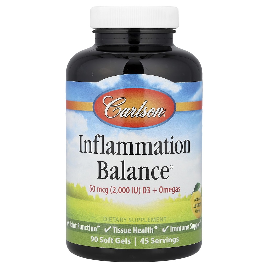 Carlson Labs Inflammation Saldo Multi Nutrients, 90 Softgels