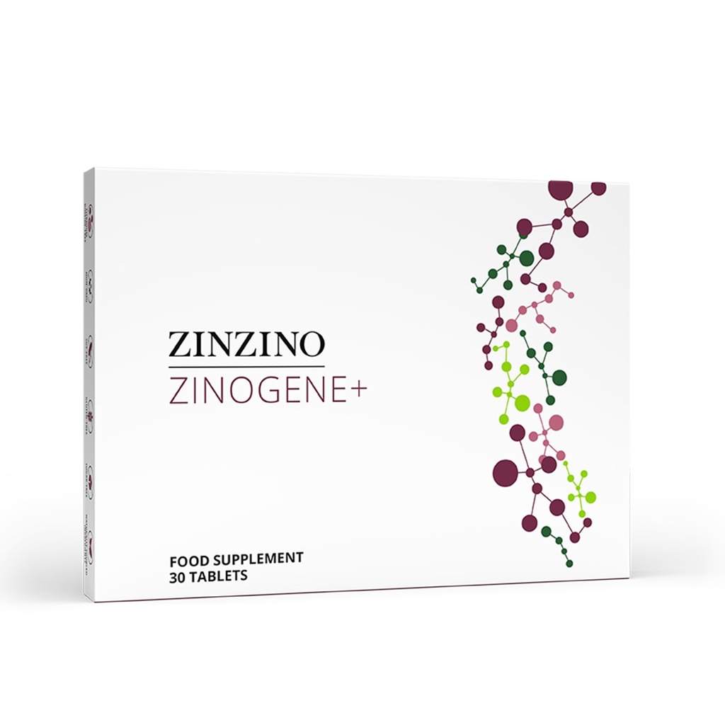 ZinoGene + - Deep Cleanse Tambahan dengan Fucoidans, Polyphenols, Vitamin C & Zinc - Supports Revitalisasi Kesehatan - 30 Tablet