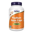 Sekarang Makanan Suplemen, Psyllium Husk Caps 500 mg, Proyek Non- GMO Diverifikasi, Soluble Fiber Natural, Intestinal Kesehatan *, 500 Veg Capsules