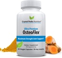 Curcuminoids Organic Osteoflex - Natural Turmeric & Bioperin for Optimal Absorpsi dan Maximum Joint Support. 60 Capsules, 30-Day Supply