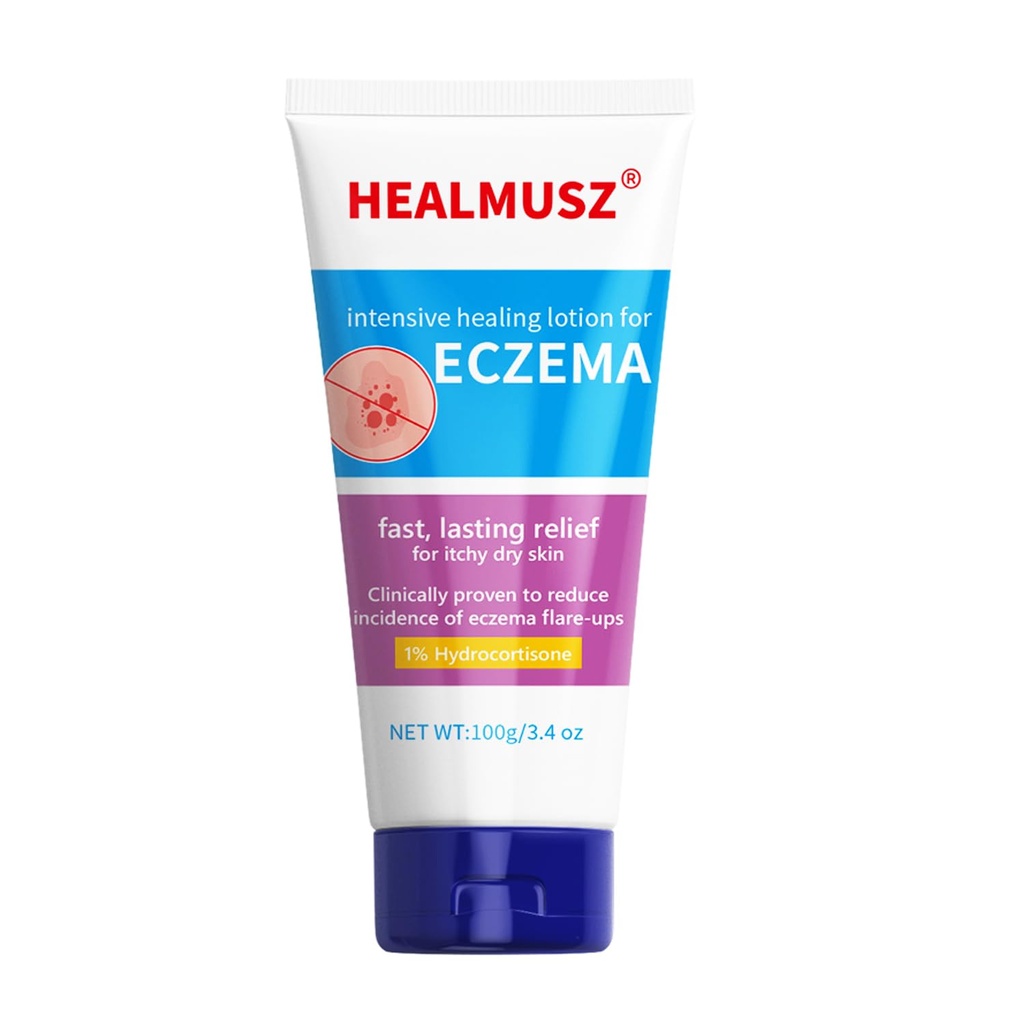 HEALGY Z Eczema Relief Creamy Body Oil Menyediakan Bantuan Langsung untuk Eczem- Prone Skin - 3.4 oz.