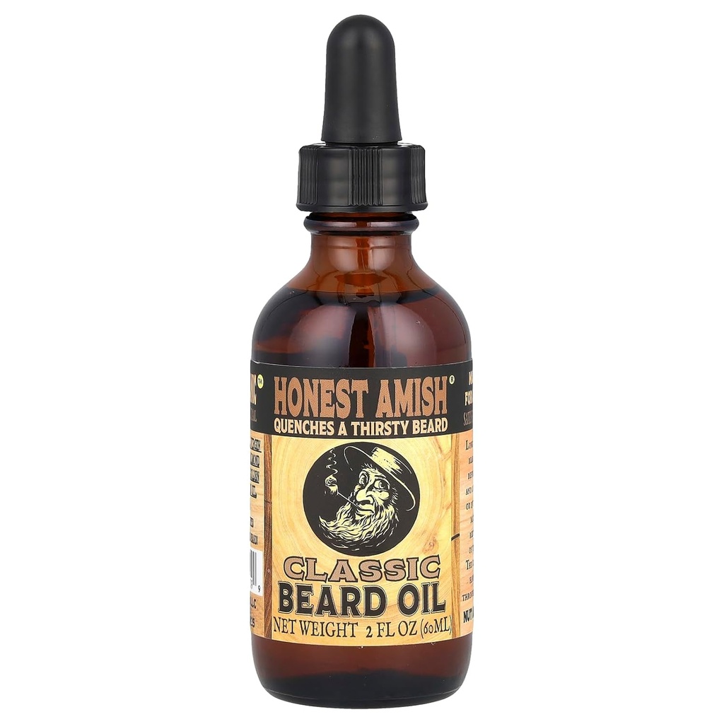 Jujur Amish-Classic Beard Oil - 2 Ounce