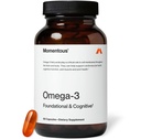 Sementara Omega-3 Ikan Oil - EPA & DHA & Perempuan - Pendukung Jantung, Gabungan, & SF Bersertifikat untuk Sport - Nun-GMO - Bebas - 1.600 mg - 30 Services