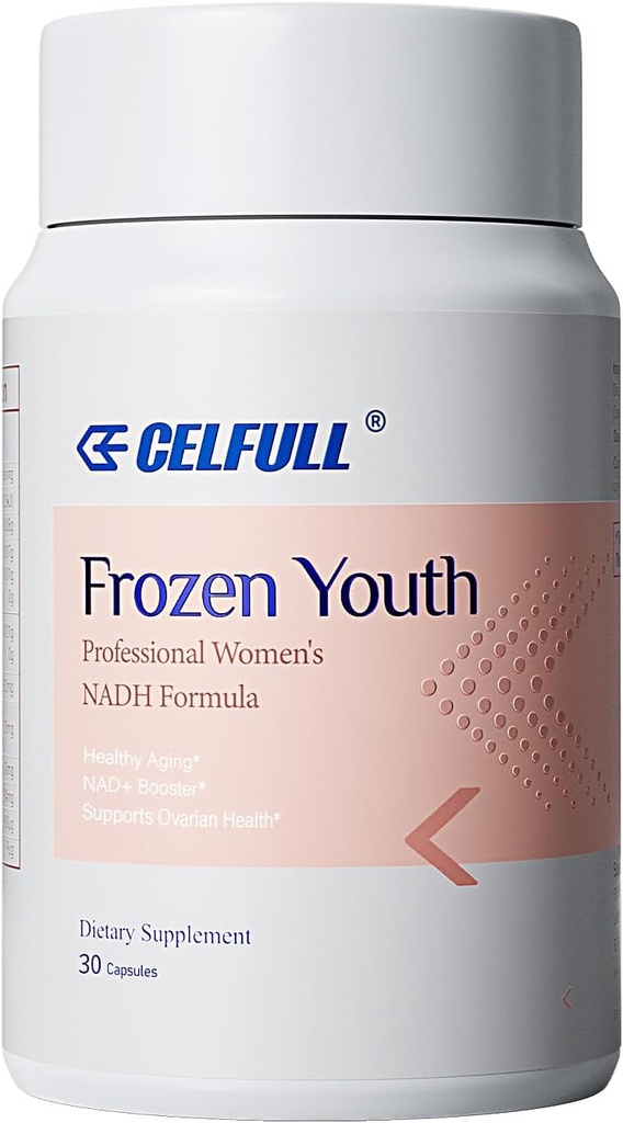 CELFULL Inositol Suplement, Myo- Inositol & D- Chiro Inositol Blend with NADH & PQH & PQQ and Faint - I deal 40: 1 Rasio & Kesehatan Ovarian Dukungan untuk Perempuan, Vitamin B8
