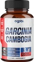 agobi 3in1 Garcinia Extract Capsules - 11200mg Herbal Suplemen Kesehatan Tubuh & Imune Dukungan - Dicampur dengan Teh Hijau Organik & White Ginjal Bean - 120 Vegan Kapsul - 2 Bulan Supply