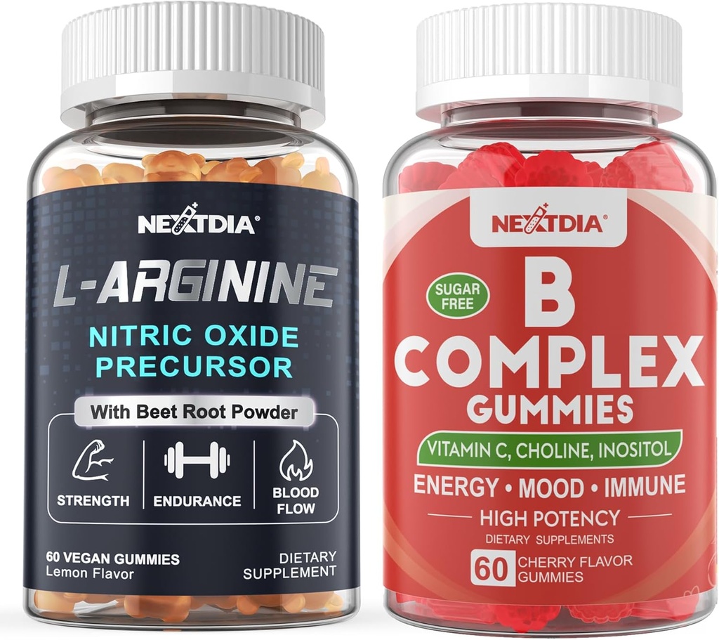 Vitamin B Kompleks Gummies + L Arginine Gummies