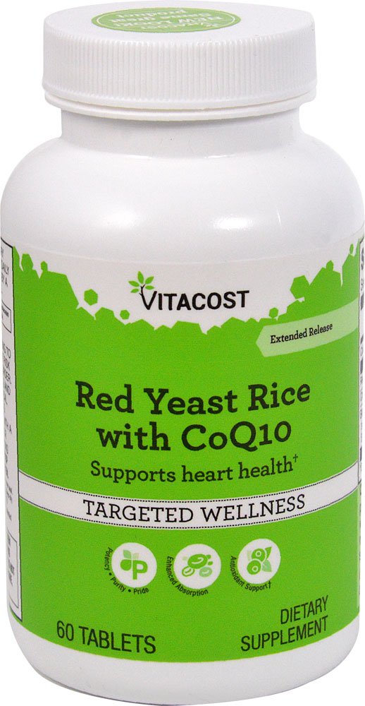Vitacost Red Yeast Rice 1200 mg dengan CoQ10