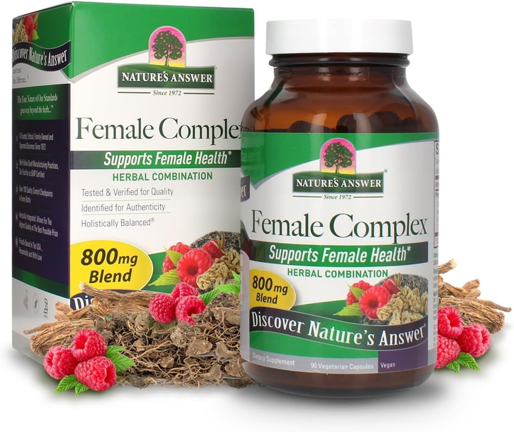 Nature 's Responed Women Complex 124; High Strength Dietary Supplement