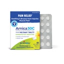 Boiron Arnica 30C Tablet for Pain Relief from Muscle Pain, Joint Soreness, Swelling from Injures or Bruises - 60 Count