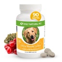 HANYA NATURAL PET Canine Bladder Control - Senior Dog Care Supplement - UTI, Urinary Trakt Health, Incontinuence Dukung w / Cranberry Extract £124; Pil, Vitamin, 90 Disable Tablet (Natural Turki)