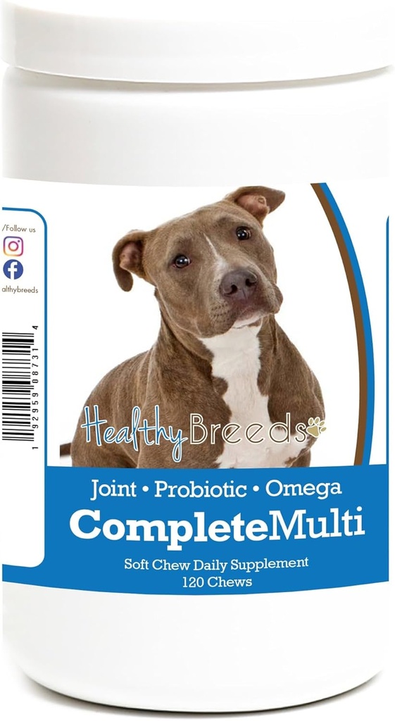 Breeds Sehat Pit Bull All in One Multivitamin Soft Chew 120 Count