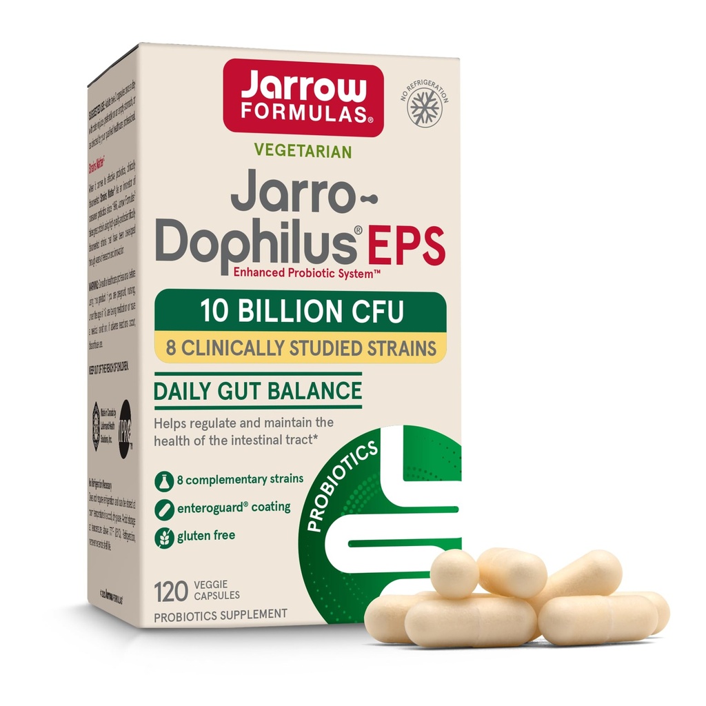 JARROW FORMULAS Jarro- Dophilus EPS Vegetarian Capsules, 120 CT