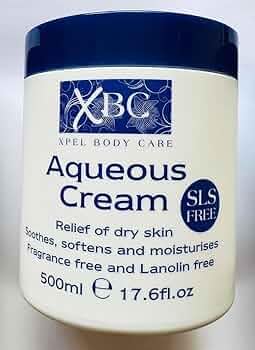 XBC Aqueous Cream Emollient 500ml Large Tub Relief untuk Dry Skin